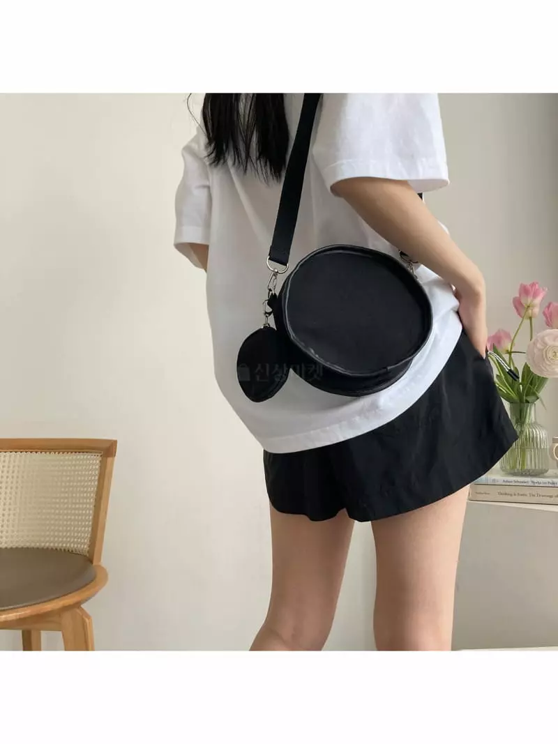 Megoshop - Korean Women Fashion - #momslook - Canvas Coin Bag - 3
