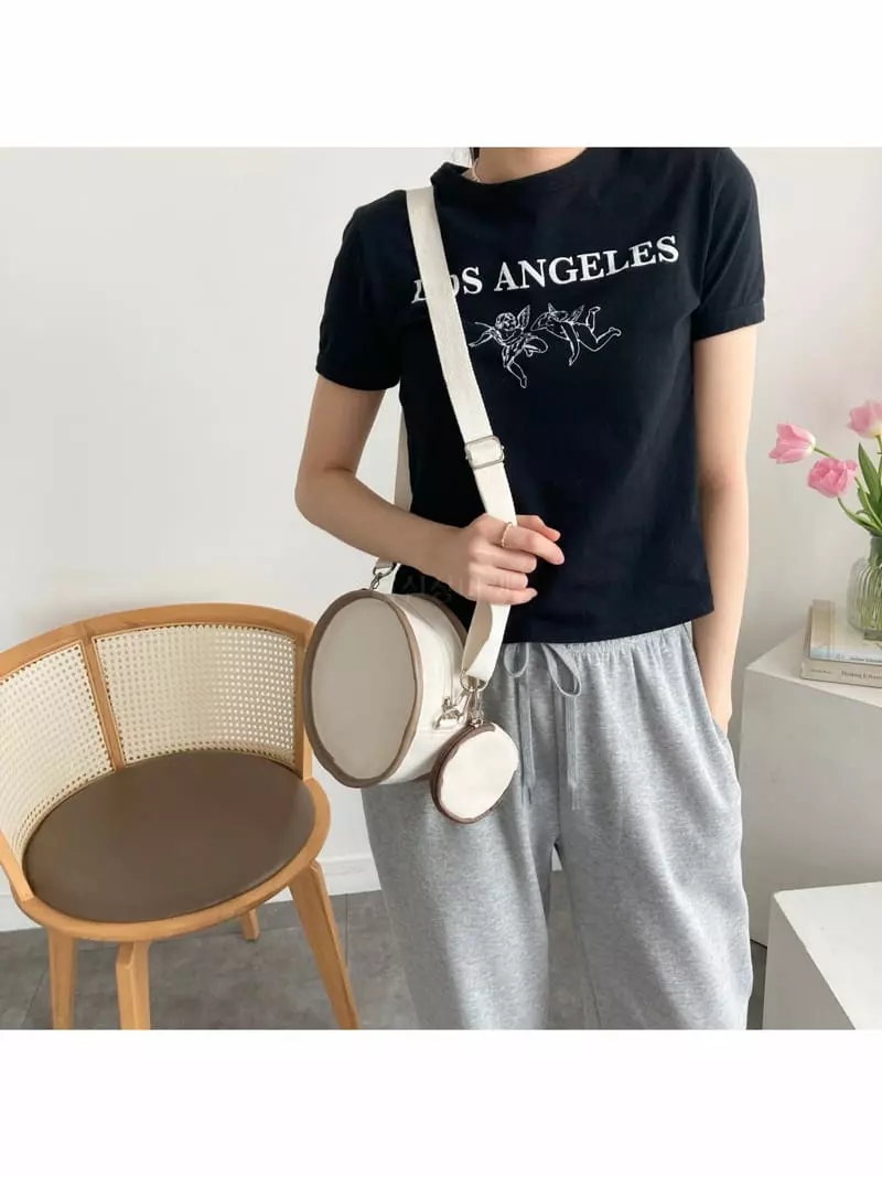 Megoshop - Korean Women Fashion - #momslook - Canvas Coin Bag - 7