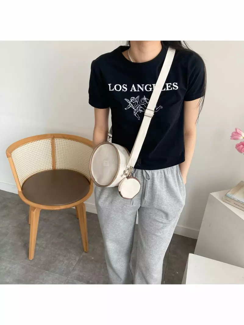 Megoshop - Korean Women Fashion - #momslook - Canvas Coin Bag - 9
