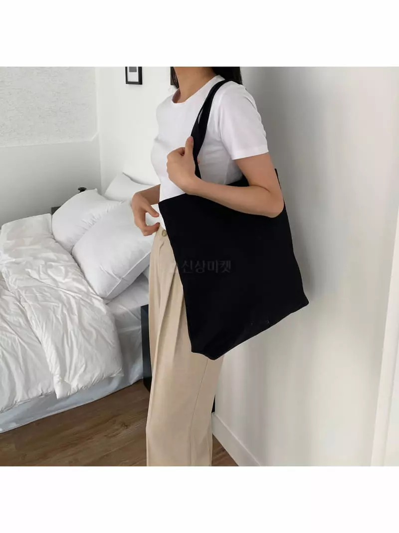 Megoshop - Korean Women Fashion - #momslook - Canvas Eco Bag - 10