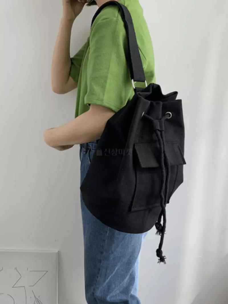 Megoshop - Korean Women Fashion - #momslook - Canvas Bag