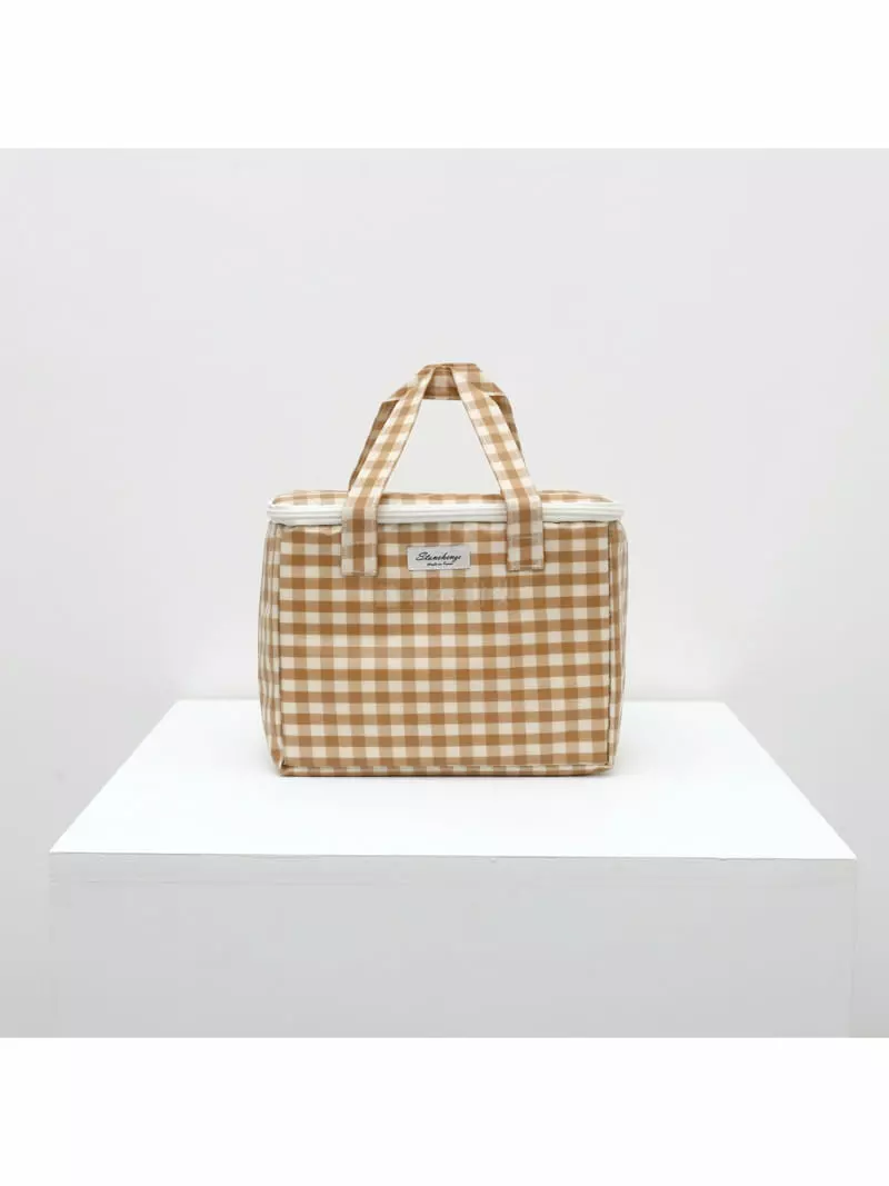 Megoshop - Korean Women Fashion - #momslook - Check M Coller Bag - 4