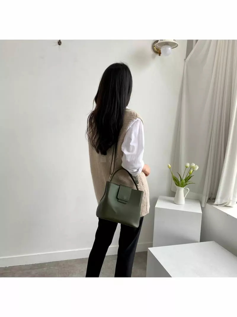 Megoshop - Korean Women Fashion - #momslook - July Dan Mal Bag - 12