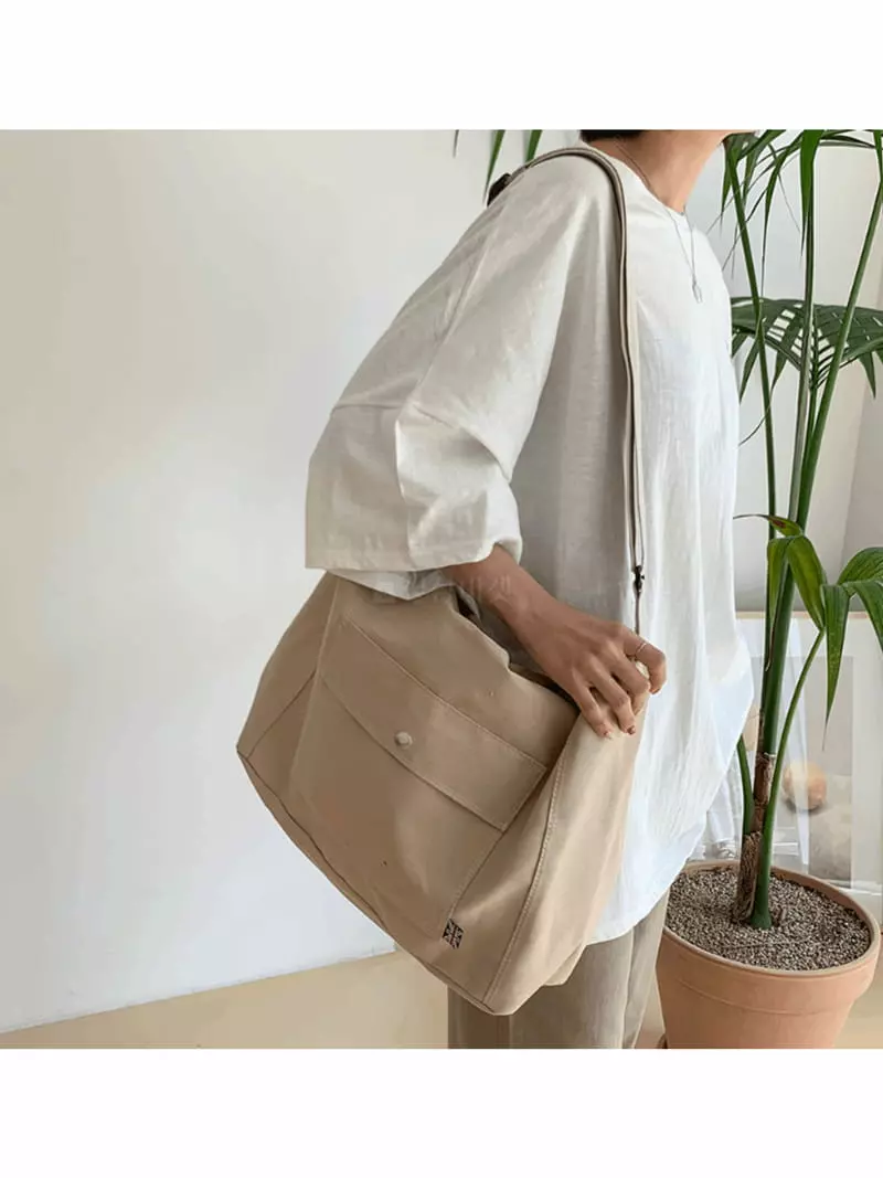 Megoshop - Korean Women Fashion - #momslook - Union Jack Cross Bag - 8