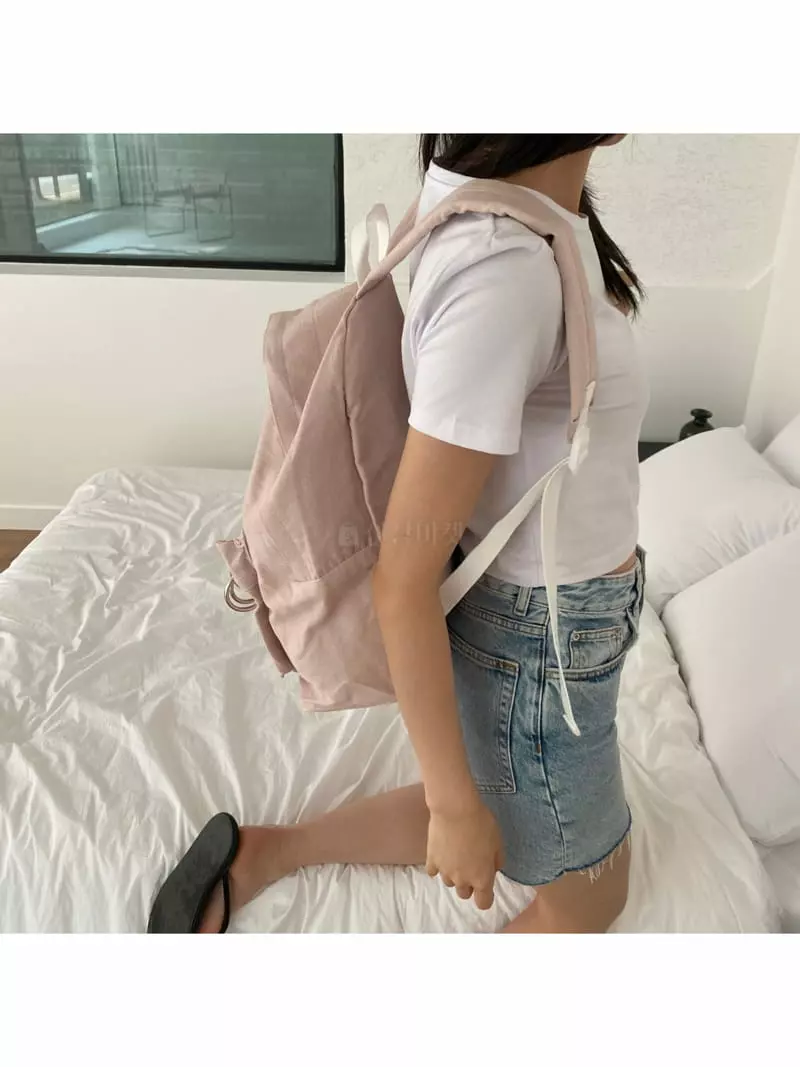 Megoshop - Korean Women Fashion - #momslook - Oring Back Pack - 11