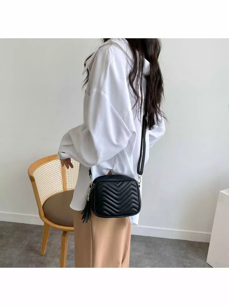 Megoshop - Korean Women Fashion - #momslook - Herring bone Bag - 9