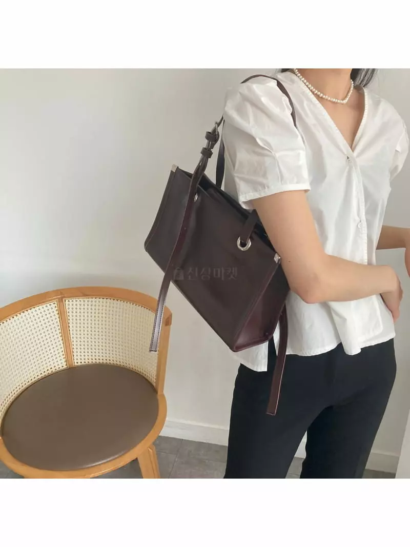 Megoshop - Korean Women Fashion - #momslook - Square Bag - 11