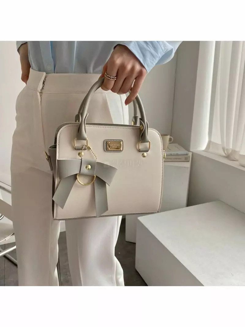 Megoshop - Korean Women Fashion - #momslook - Ribbon Fox Bag - 11