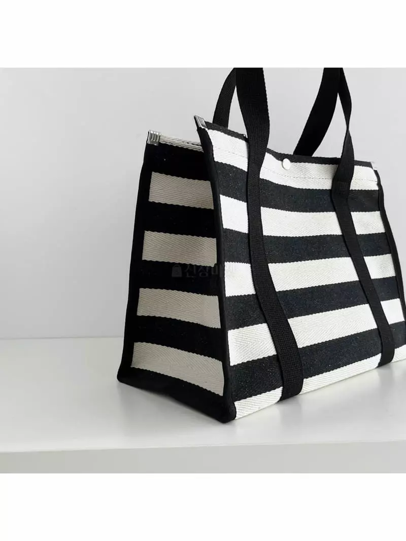 Megoshop - Korean Women Fashion - #momslook - Stripes Diaper Bag