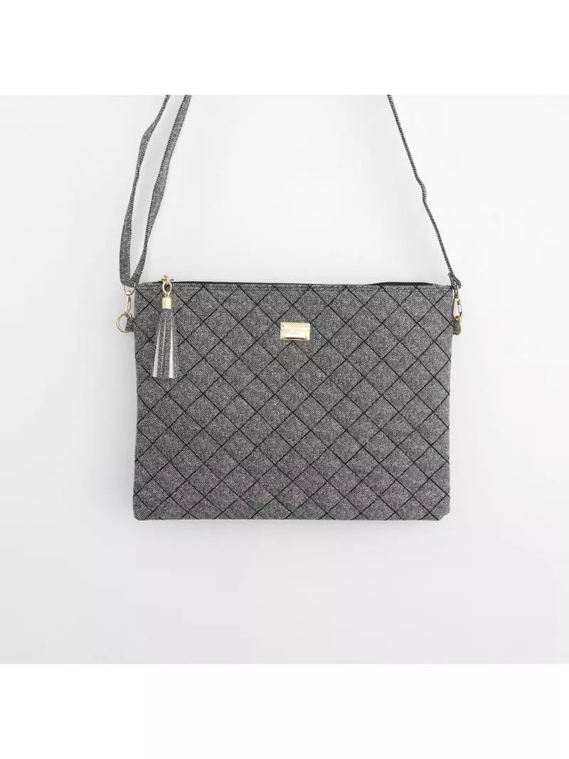 Megoshop - Korean Women Fashion - #momslook - Quilting Tesle Bag - 2