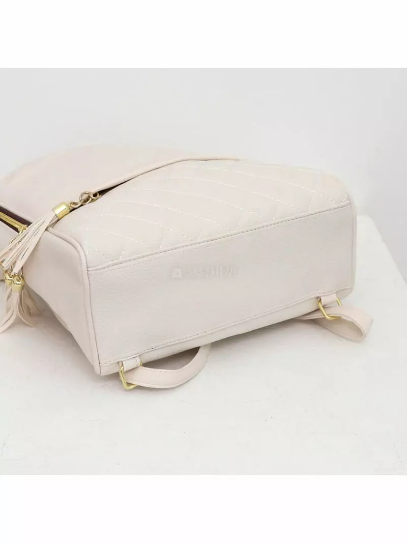 Megoshop - Korean Women Fashion - #momslook - Quilting Tesle Back Pack - 3