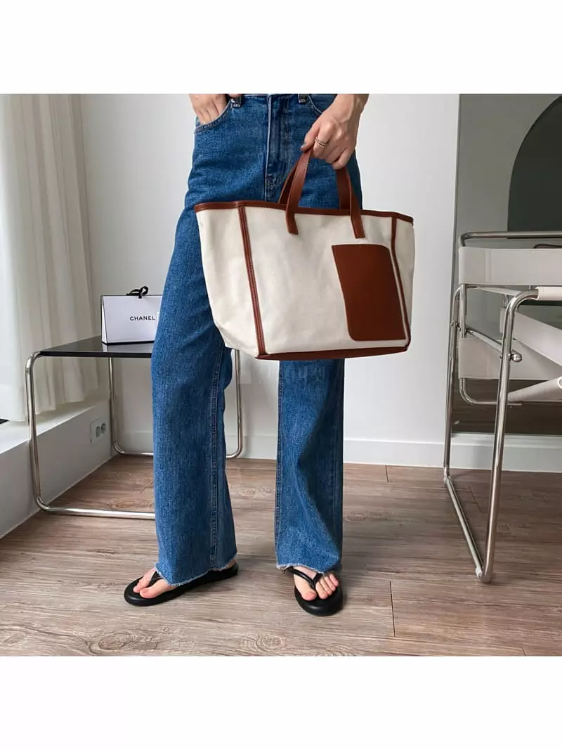 Megoshop - Korean Women Fashion - #thelittlethings - Puppy Canvas Bag - 4
