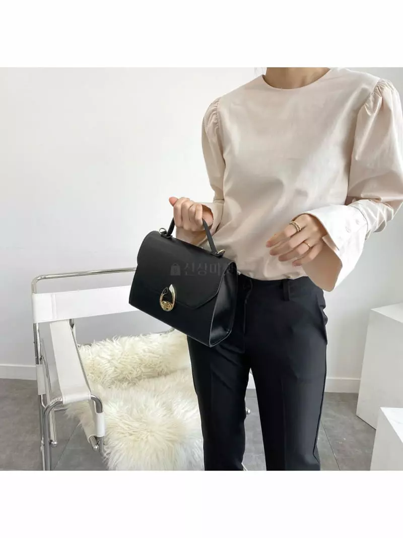 Megoshop - Korean Women Fashion - #pursuepretty - Black White Bag - 9