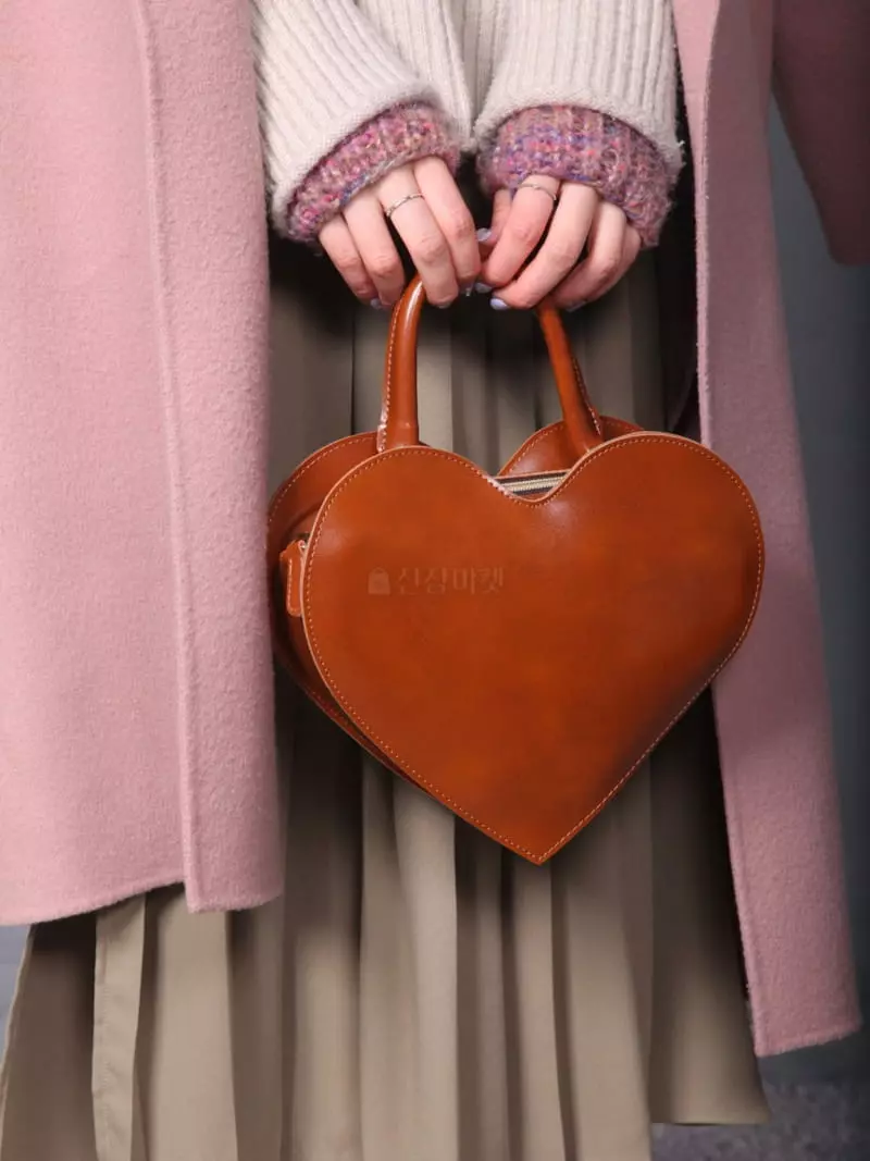 Megoshop - Korean Women Fashion - #pursuepretty - Heart Fox Bag - 2