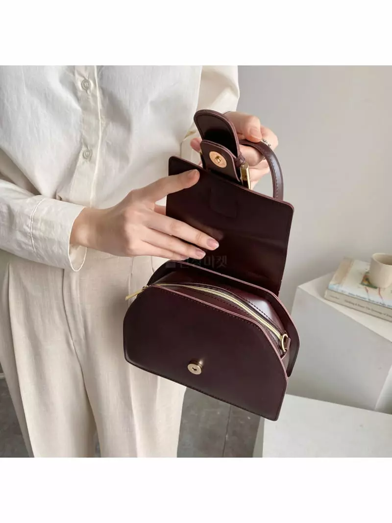 Megoshop - Korean Women Fashion - #vintagekidsstyle - Mini Bell Bag - 4