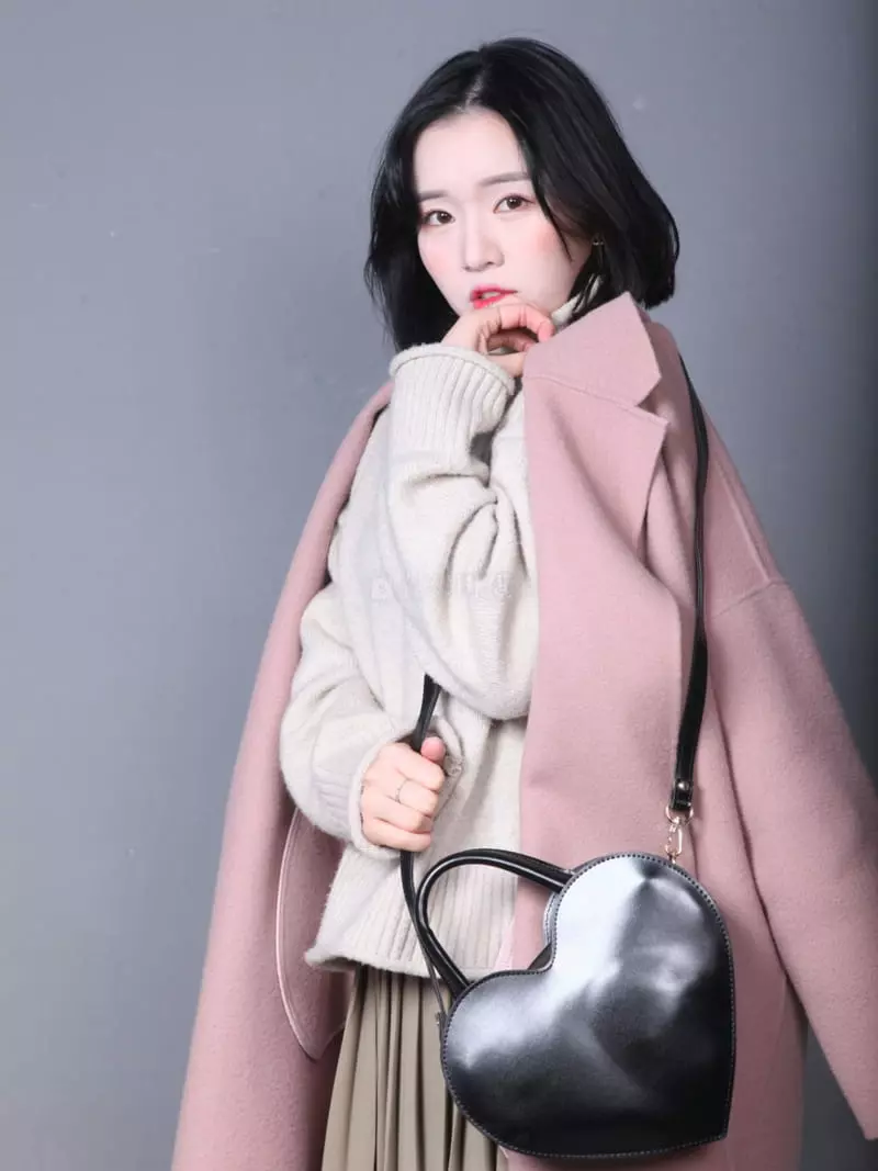 Megoshop - Korean Women Fashion - #restrostyle - Heart Fox Bag - 3