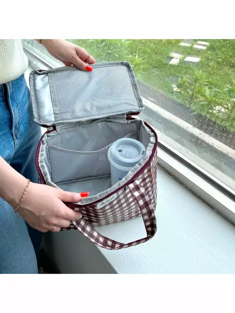Megoshop - Korean Women Fashion - #romanticstyle - Check M Coller Bag - 10