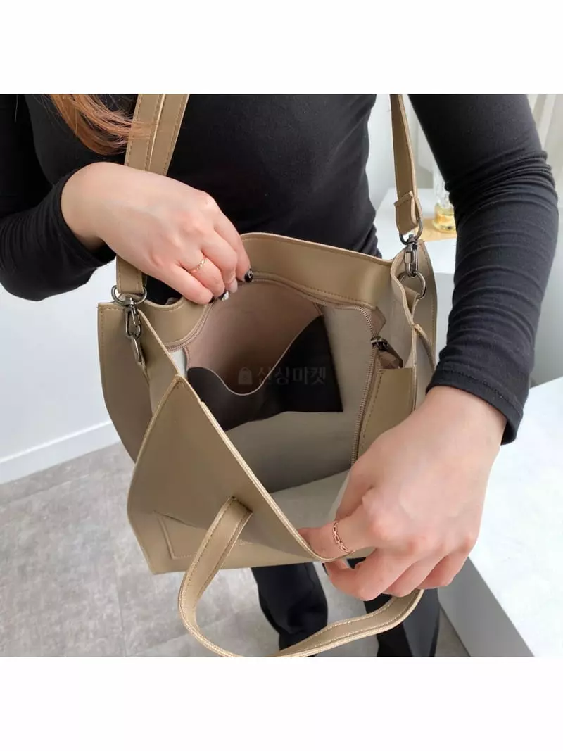 Megoshop - Korean Women Fashion - #romanticstyle - July Pocket Dot Bag - 7