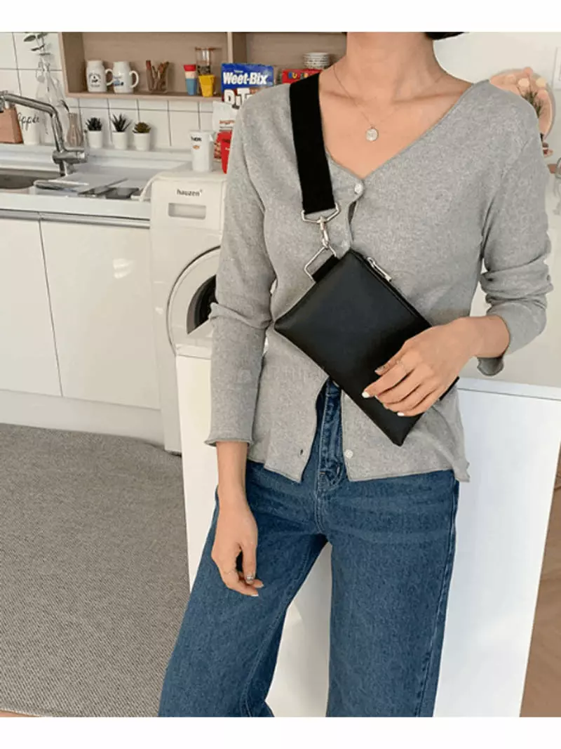 Megoshop - Korean Women Fashion - #romanticstyle - July Mini Cross Bag - 2
