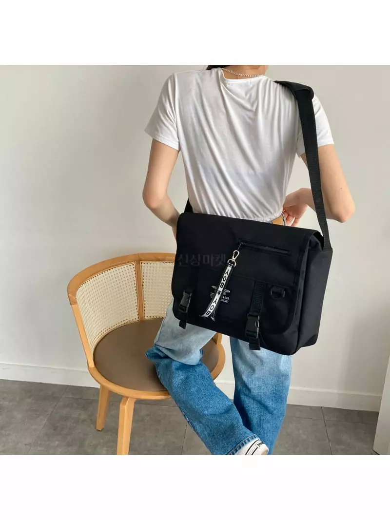 Megoshop - Korean Women Fashion - #romanticstyle - Boy Strap Bag - 9