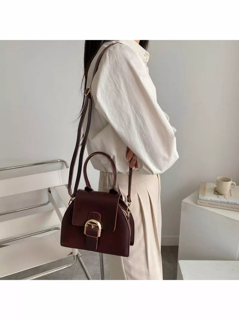Megoshop - Korean Women Fashion - #romanticstyle - Mini Bell Bag - 6
