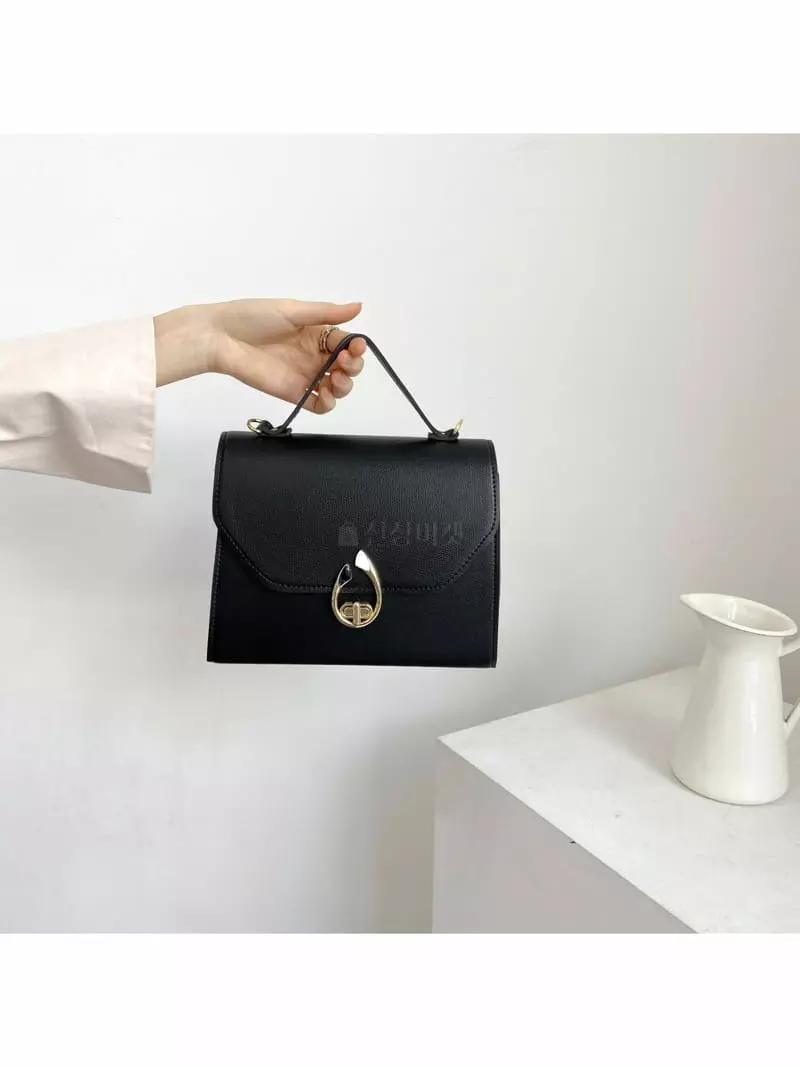 Megoshop - Korean Women Fashion - #shopsmall - Black White Bag - 12