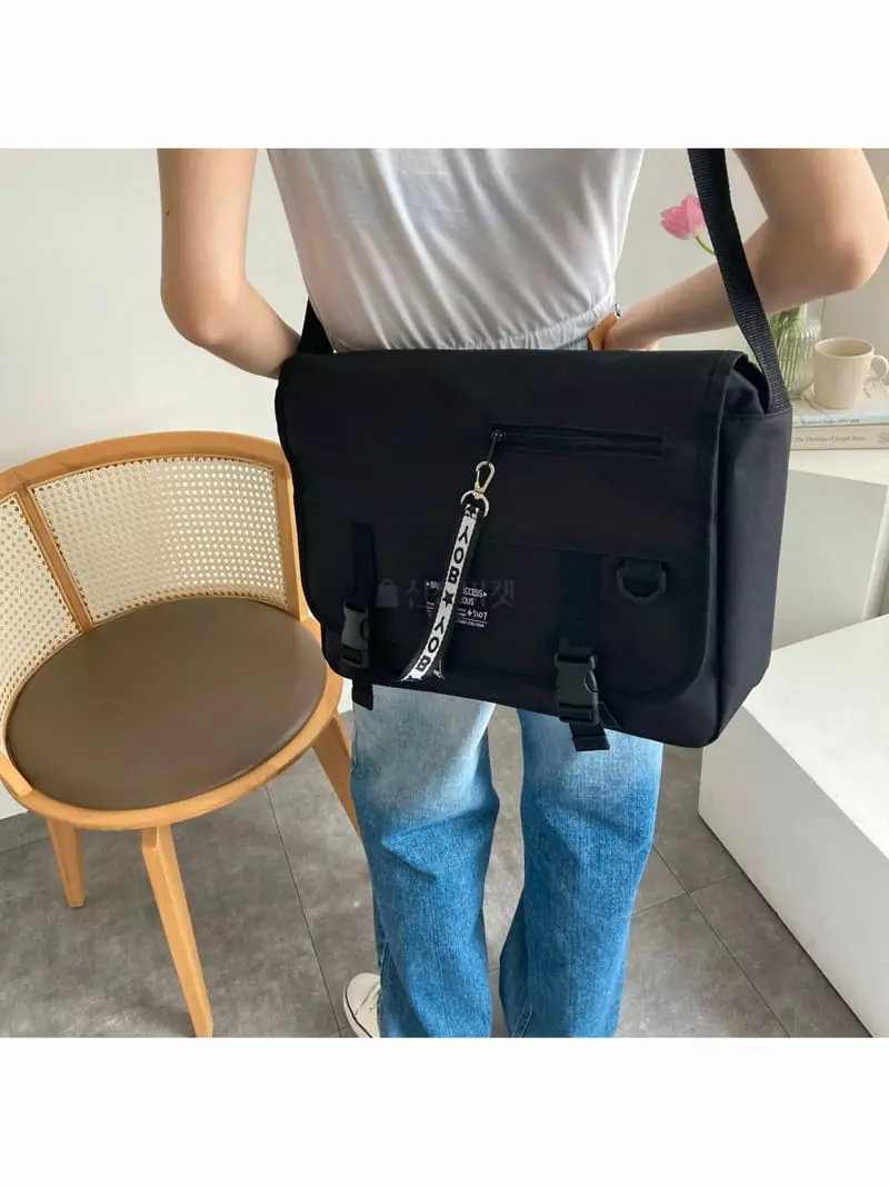 Megoshop - Korean Women Fashion - #shopsmall - Boy Strap Bag - 10