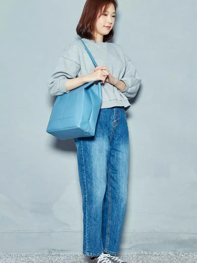 Megoshop - Korean Women Fashion - #thatsdarling - July Triangle Pocket Bag - 5