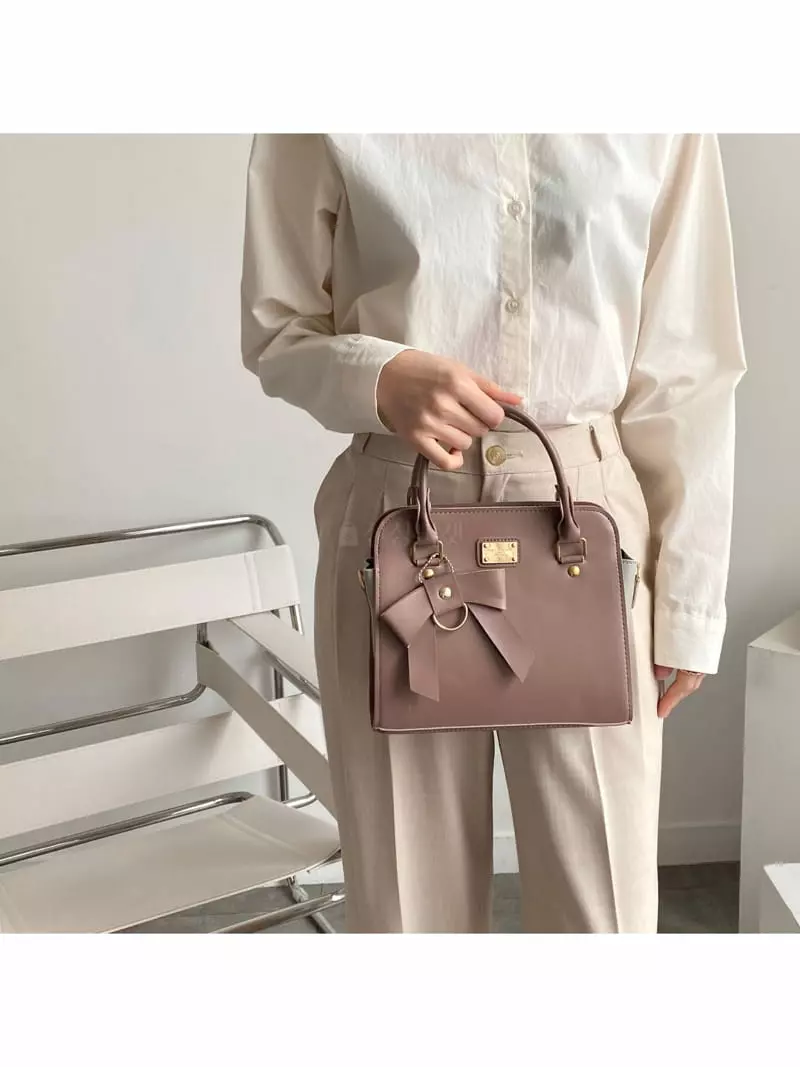 Megoshop - Korean Women Fashion - #thatsdarling - Ribbon Fox Bag