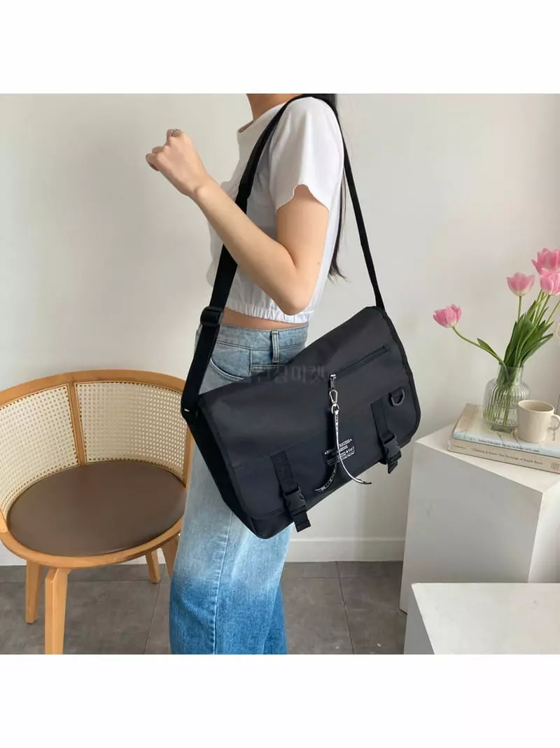 Megoshop - Korean Women Fashion - #thelittlethings - Boy Strap Bag - 12