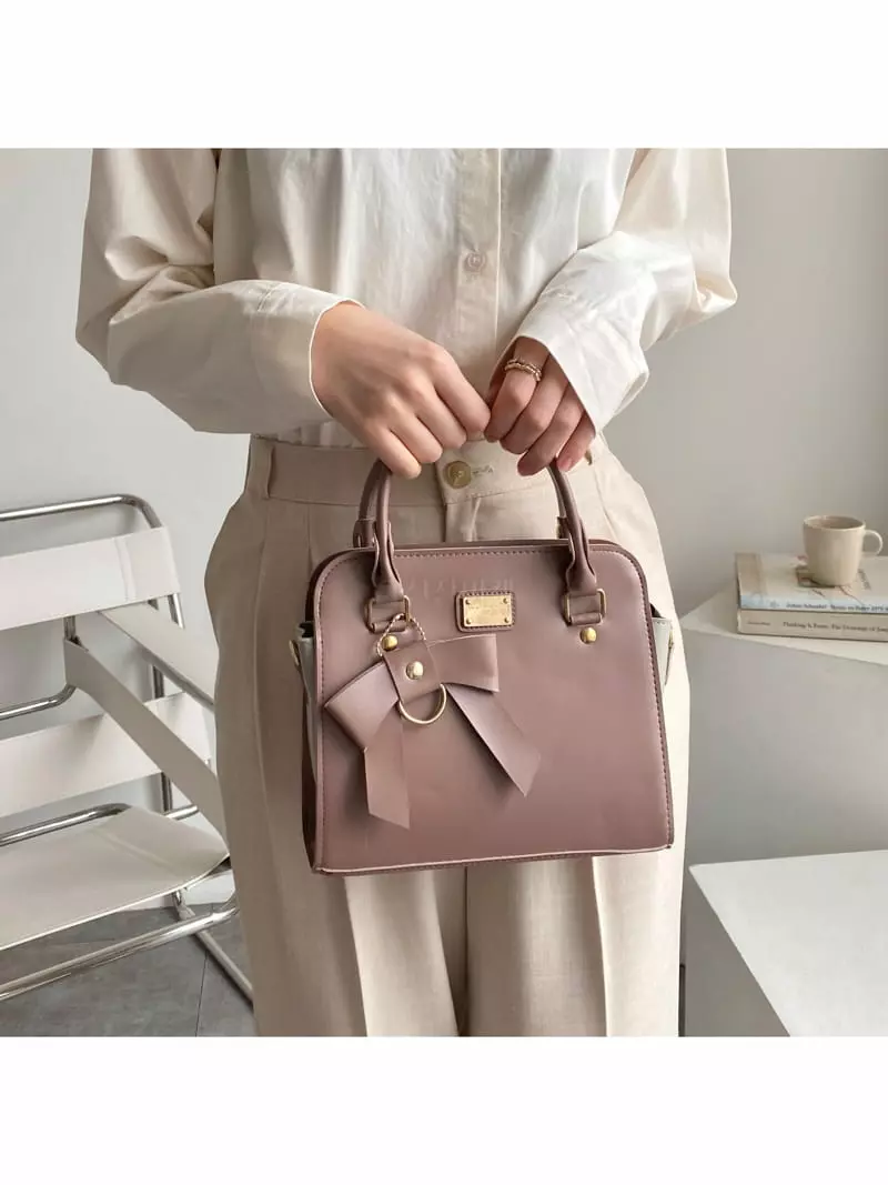 Megoshop - Korean Women Fashion - #thelittlethings - Ribbon Fox Bag - 2