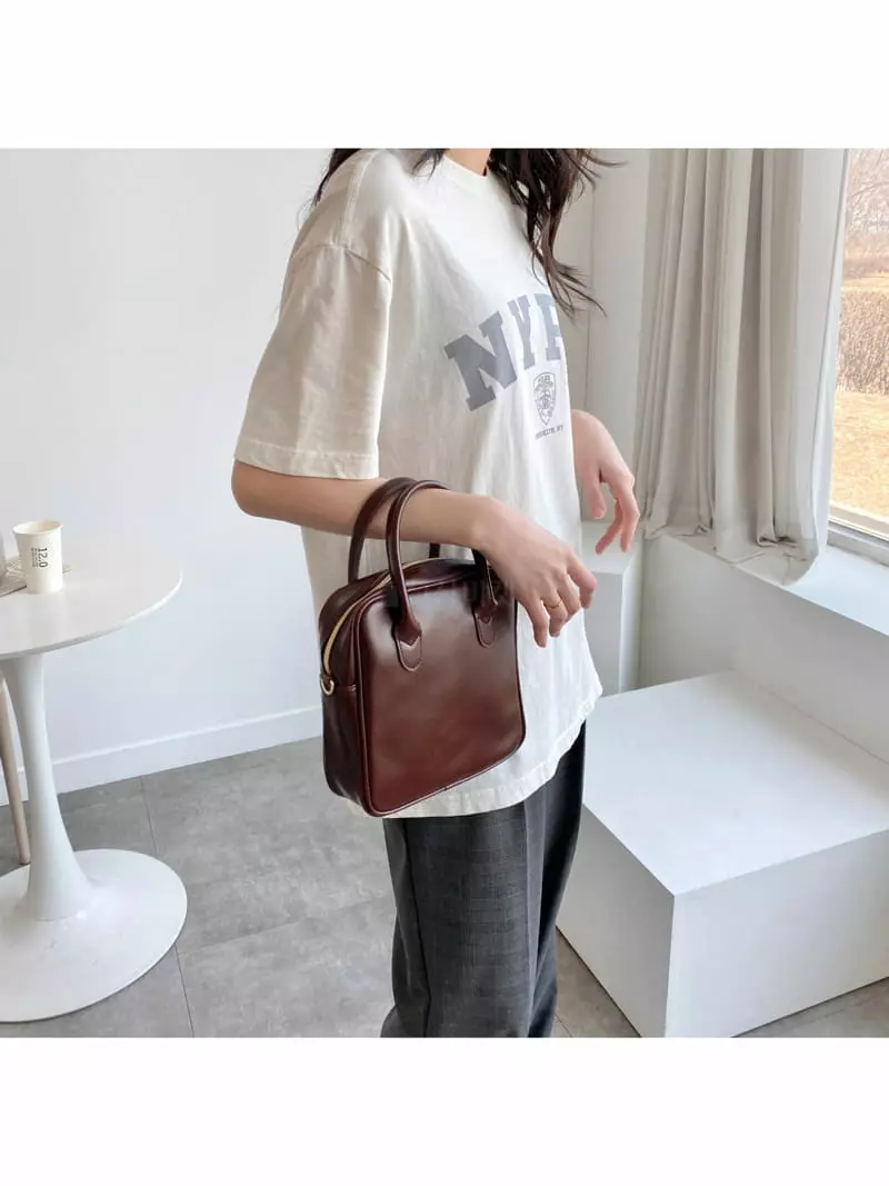 Megoshop - Korean Women Fashion - #vintagekidsstyle - Choco Ball Bag - 8