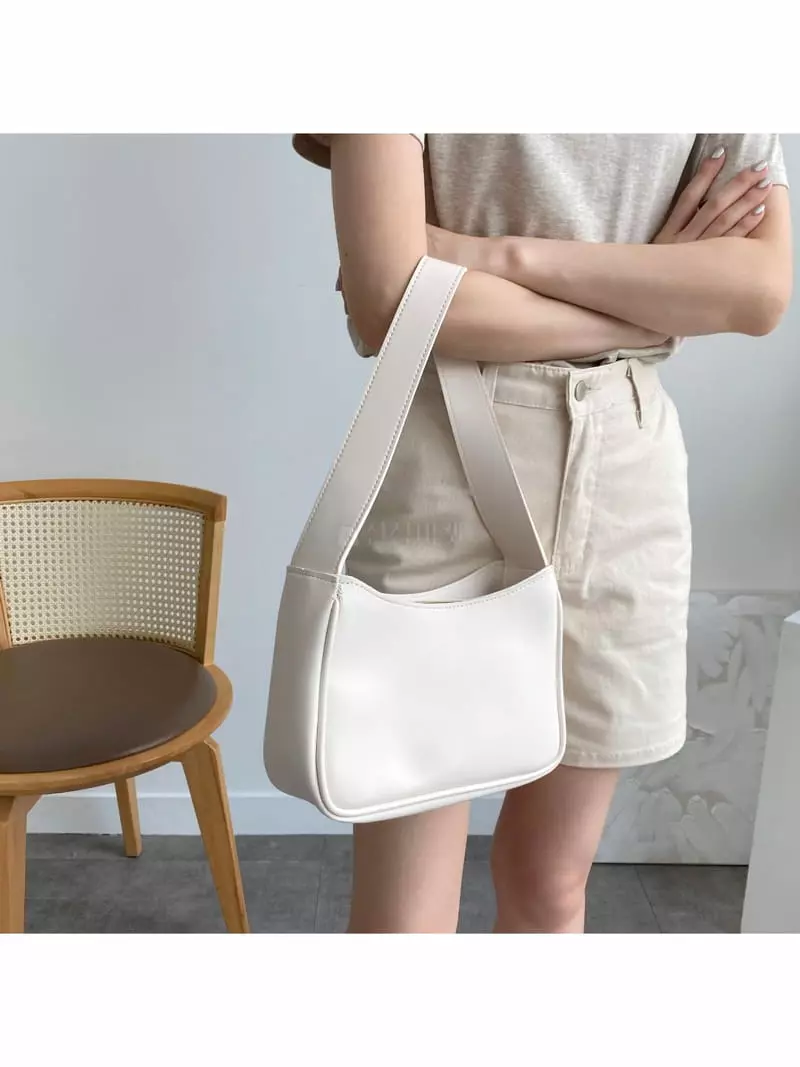 Megoshop - Korean Women Fashion - #momslook - Cream Bag - 4