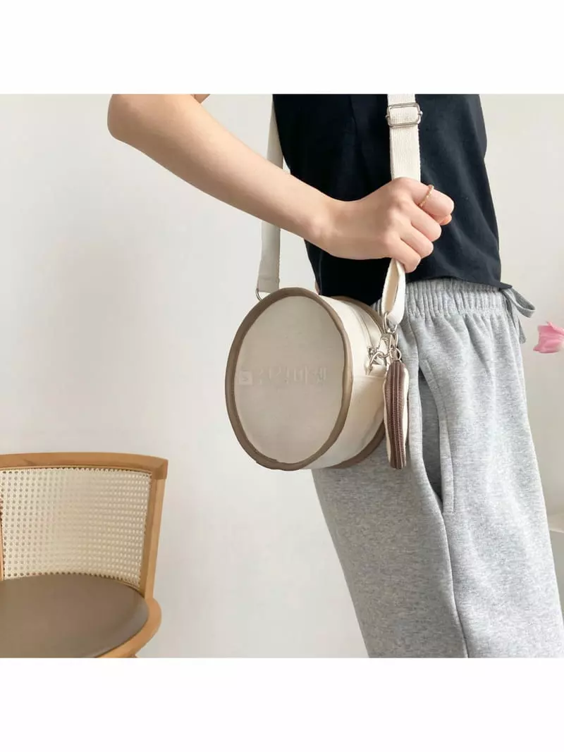 Megoshop - Korean Women Fashion - #womensfashion - Canvas Coin Bag - 6