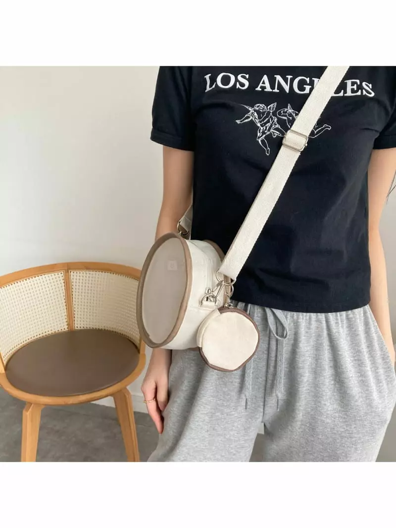 Megoshop - Korean Women Fashion - #womensfashion - Canvas Coin Bag - 8