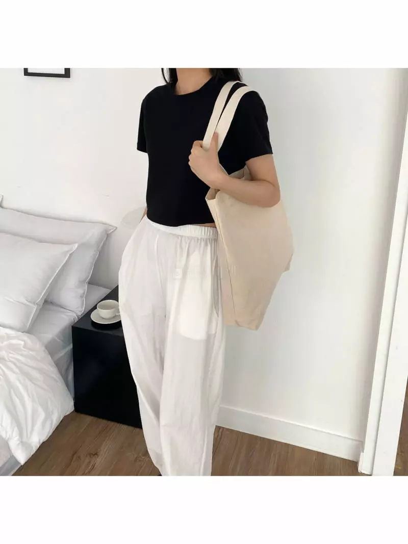 Megoshop - Korean Women Fashion - #womensfashion - Canvas Eco Bag - 2