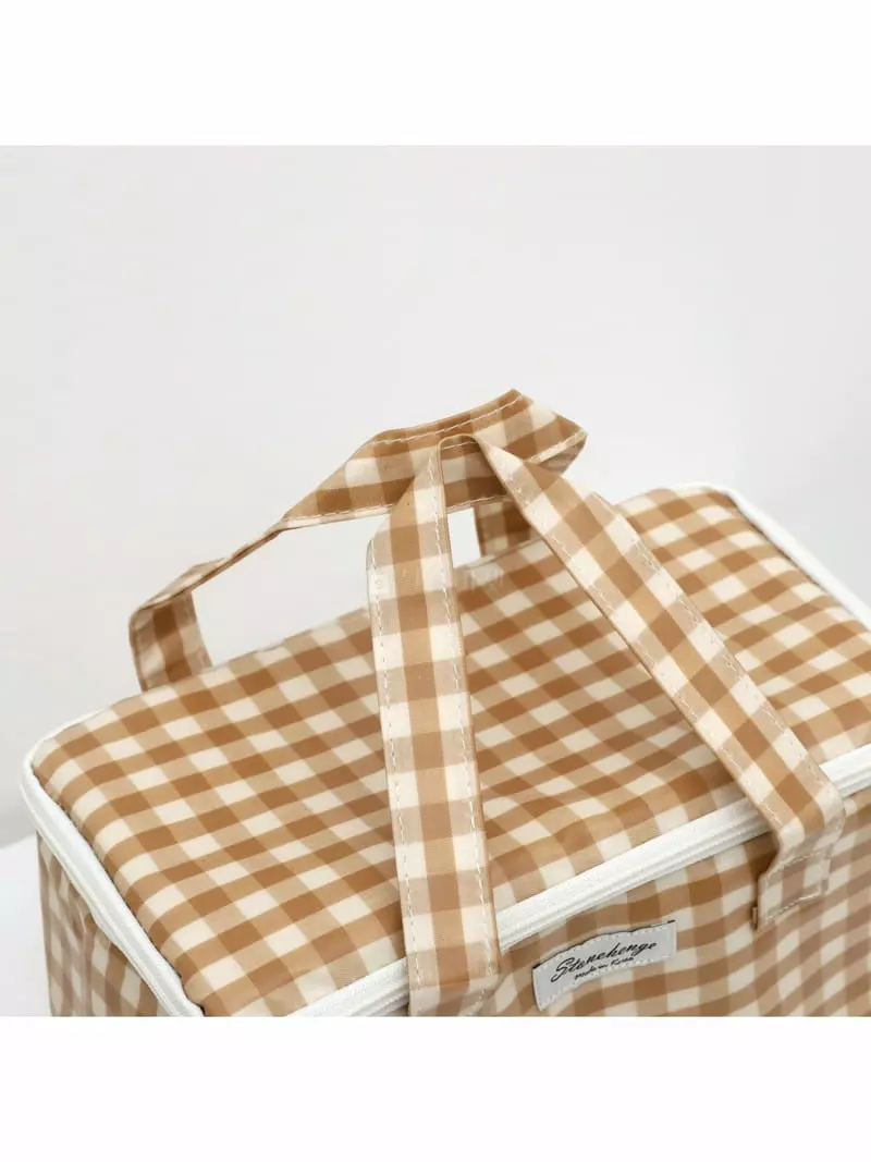Megoshop - Korean Women Fashion - #womensfashion - Check M Coller Bag - 5