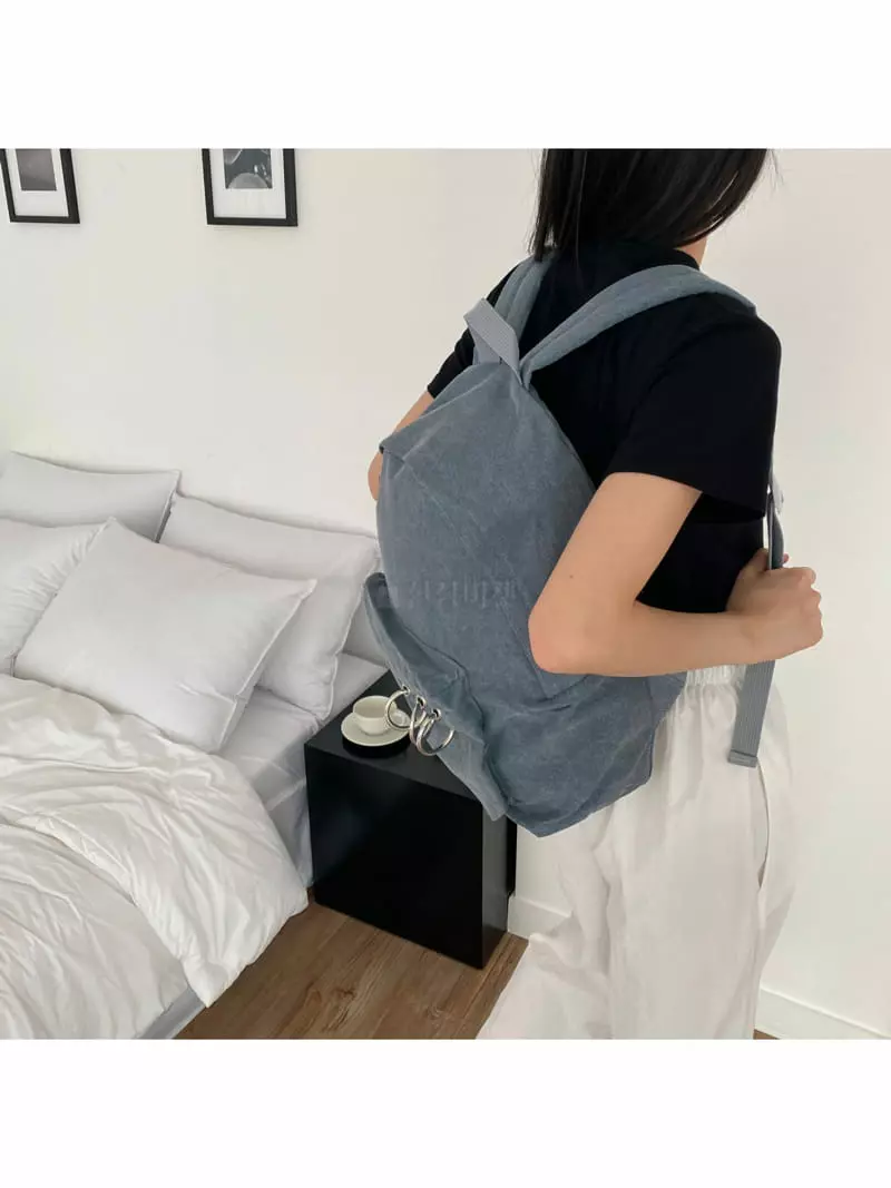 Megoshop - Korean Women Fashion - #womensfashion - Oring Back Pack - 2