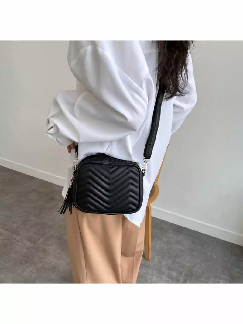 Megoshop - Korean Women Fashion - #womensfashion - Herring bone Bag - 10