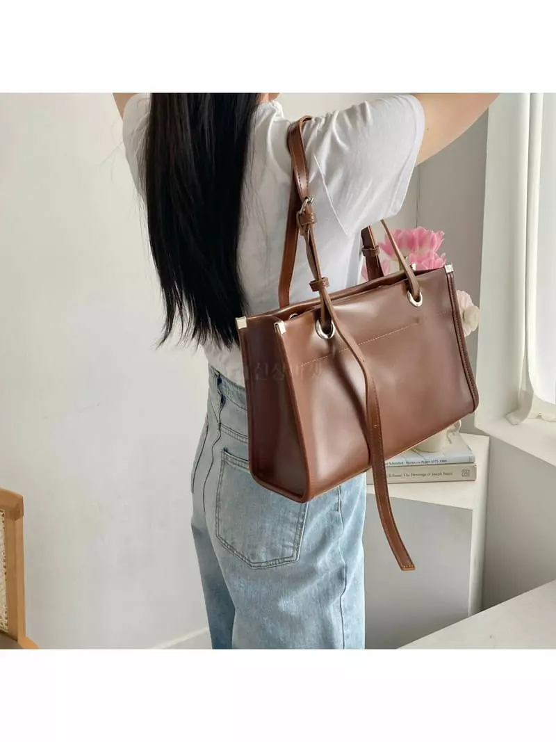 Megoshop - Korean Women Fashion - #womensfashion - Square Bag - 2