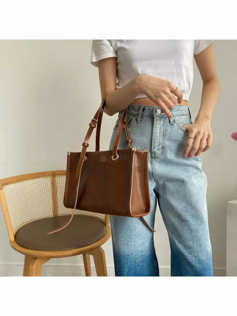 Megoshop - Korean Women Fashion - #momslook - Square Bag - 4
