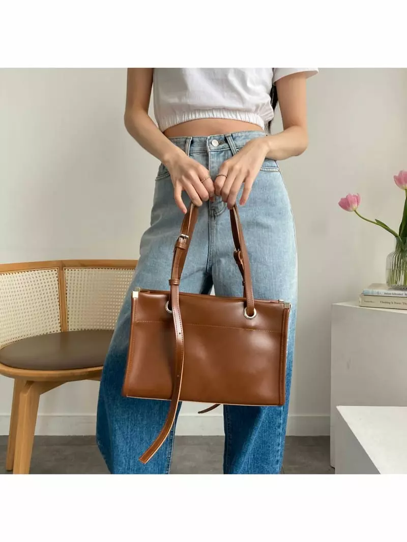 Megoshop - Korean Women Fashion - #womensfashion - Square Bag - 6