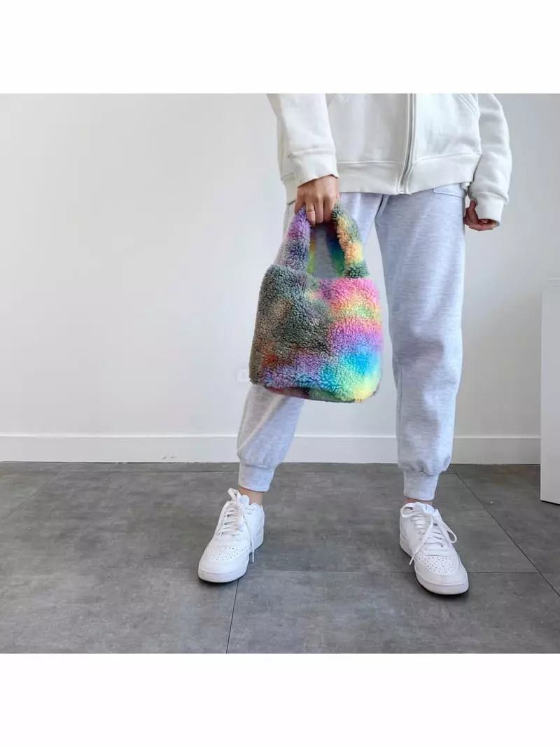 Megoshop - Korean Women Fashion - #womensfashion - Cotton Candy Tote Bag