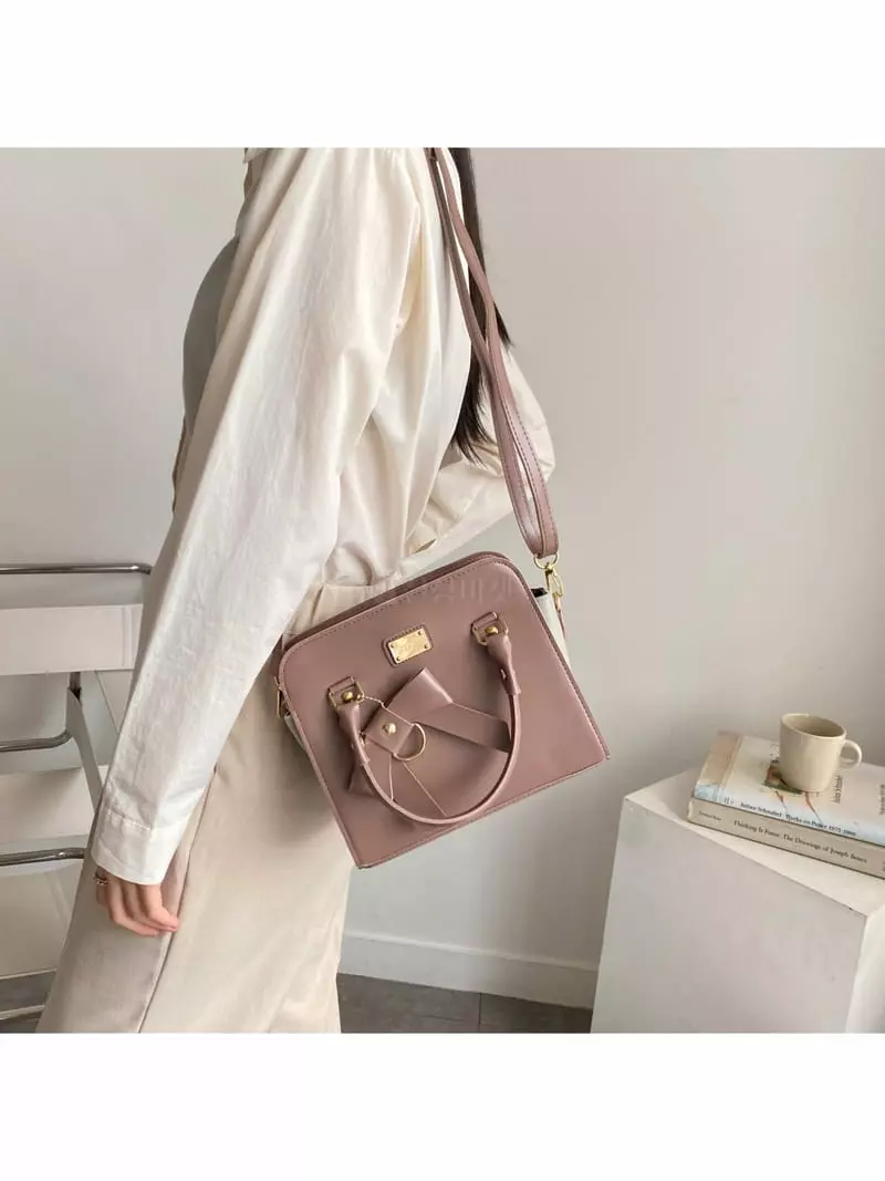 Megoshop - Korean Women Fashion - #womensfashion - Ribbon Fox Bag - 6