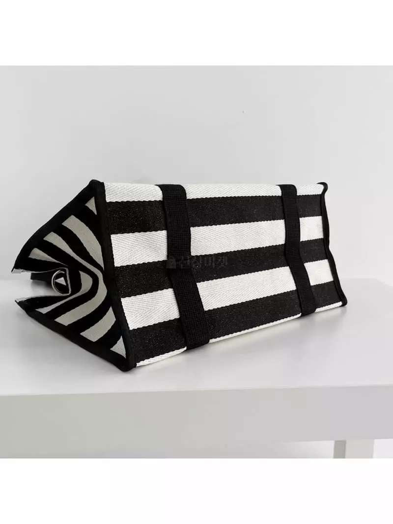 Megoshop - Korean Women Fashion - #womensfashion - Stripes Diaper Bag - 2