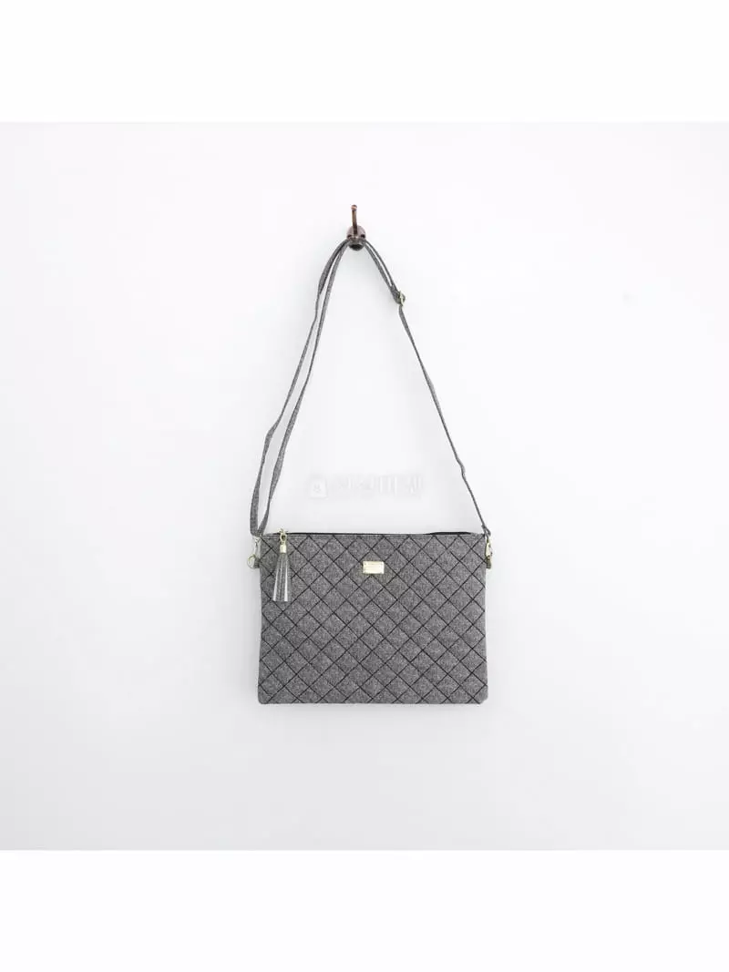 Megoshop - Korean Women Fashion - #womensfashion - Quilting Tesle Bag