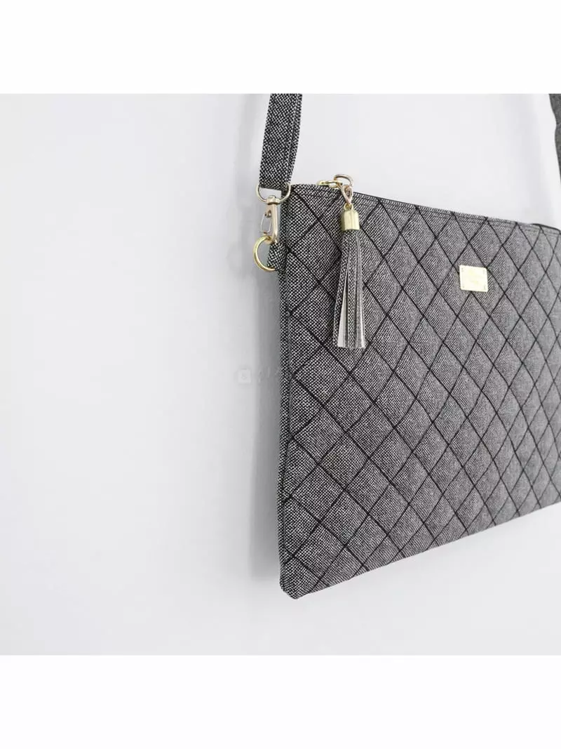 Megoshop - Korean Women Fashion - #womensfashion - Quilting Tesle Bag - 3