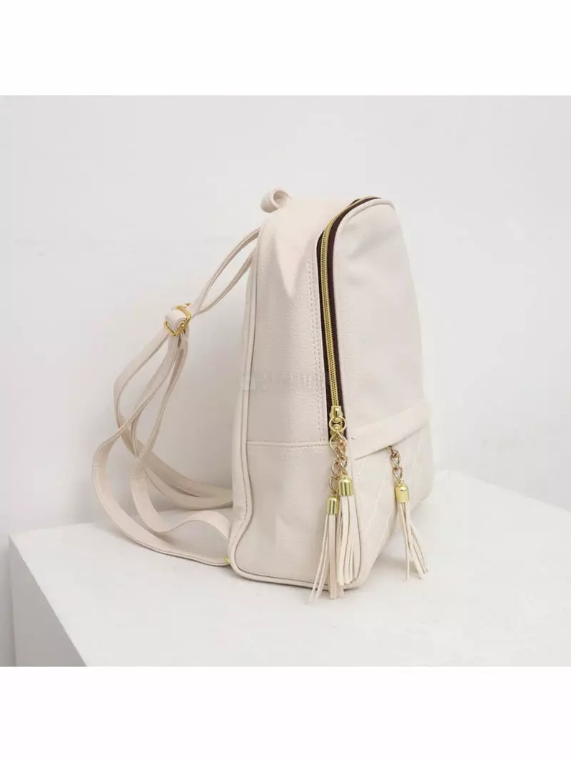 Megoshop - Korean Women Fashion - #womensfashion - Quilting Tesle Back Pack - 2