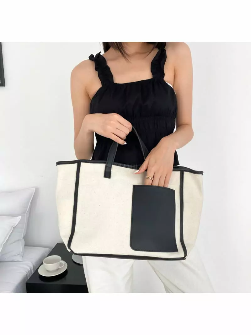 Megoshop - Korean Women Fashion - #womensfashion - Puppy Canvas Bag - 11