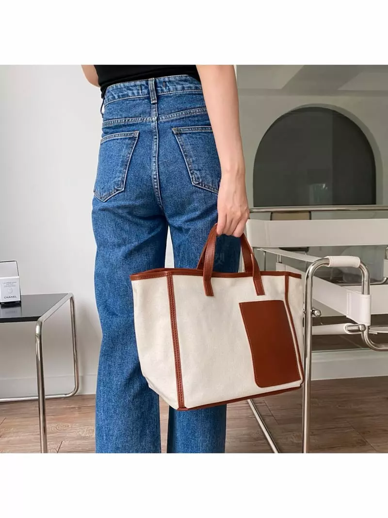 Megoshop - Korean Women Fashion - #womensfashion - Puppy Canvas Bag - 5